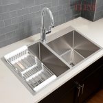 Aurea Handmade Double Bowl (37”x18”) Model - DBRMH 3718