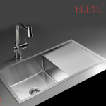 Atelier Single Bowl with Drain Board (36”x18”) Model - SBDB 3618