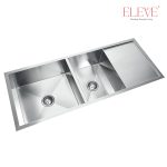 Eminence Double Bowl with Drain Board (48”x18”) Model - DBDB 4818 - Image 2