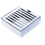 Edge 4”x4” Seamless Floor Drain